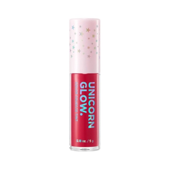 UNICORN GLOW Color Squeeze Lip Tint in ‘BLOODY ORANGE’ - .18 oz NIB - Picture 1 of 4